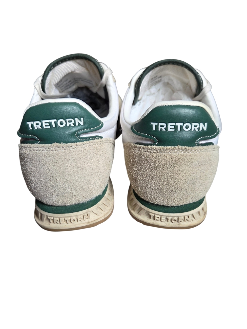 Tretorn Rawlins Kristine 8M Retro Sneakers White Green - Picture 6 of 10